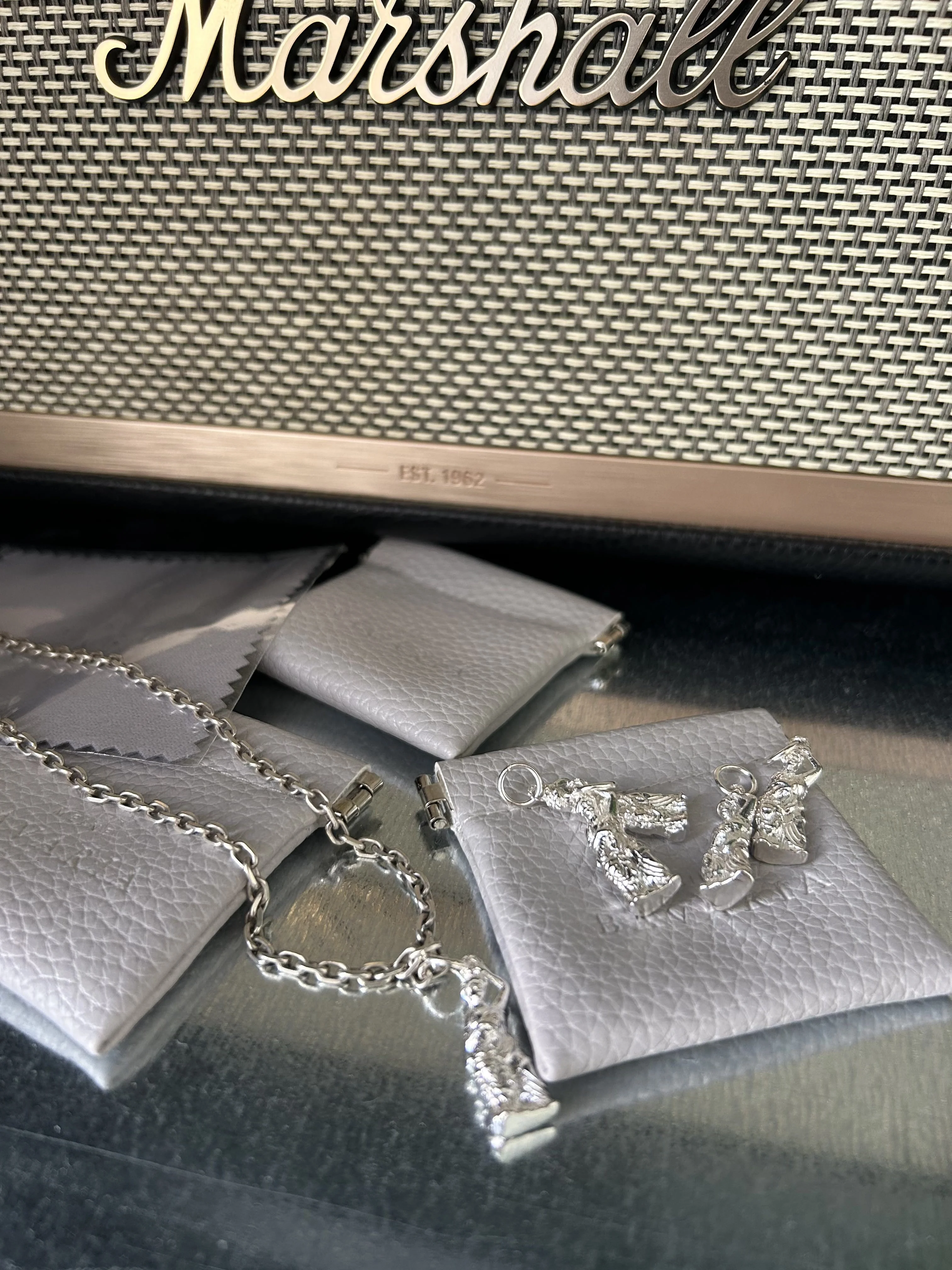 Bavaria Anhänger 925er Silber Set mit Schmucktäschchen